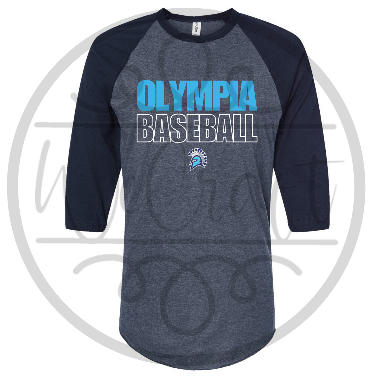 Tultex Spartans Baseball Tee