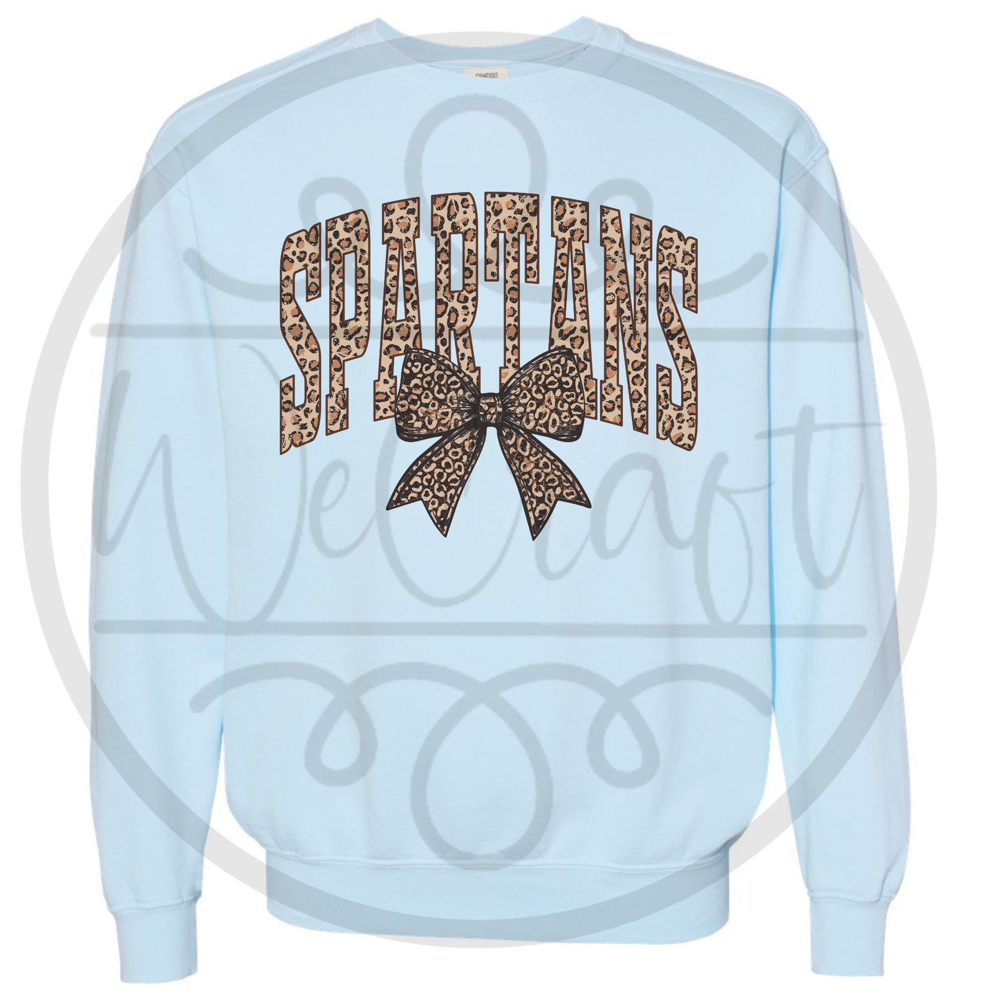 Comfort Colors Leopard Spartans