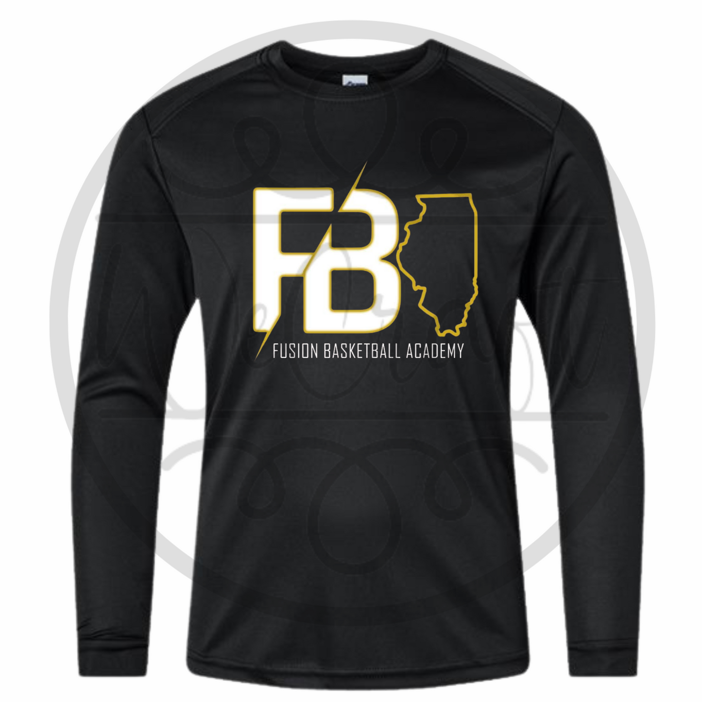 Fusion Logo Active LS Tee