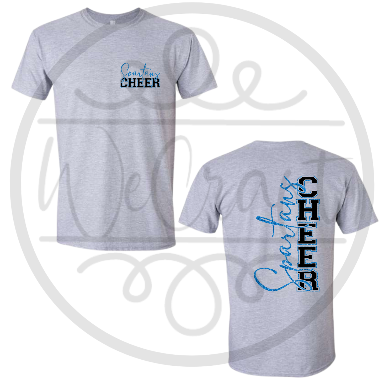 Spartans Cursive Cheer Tee