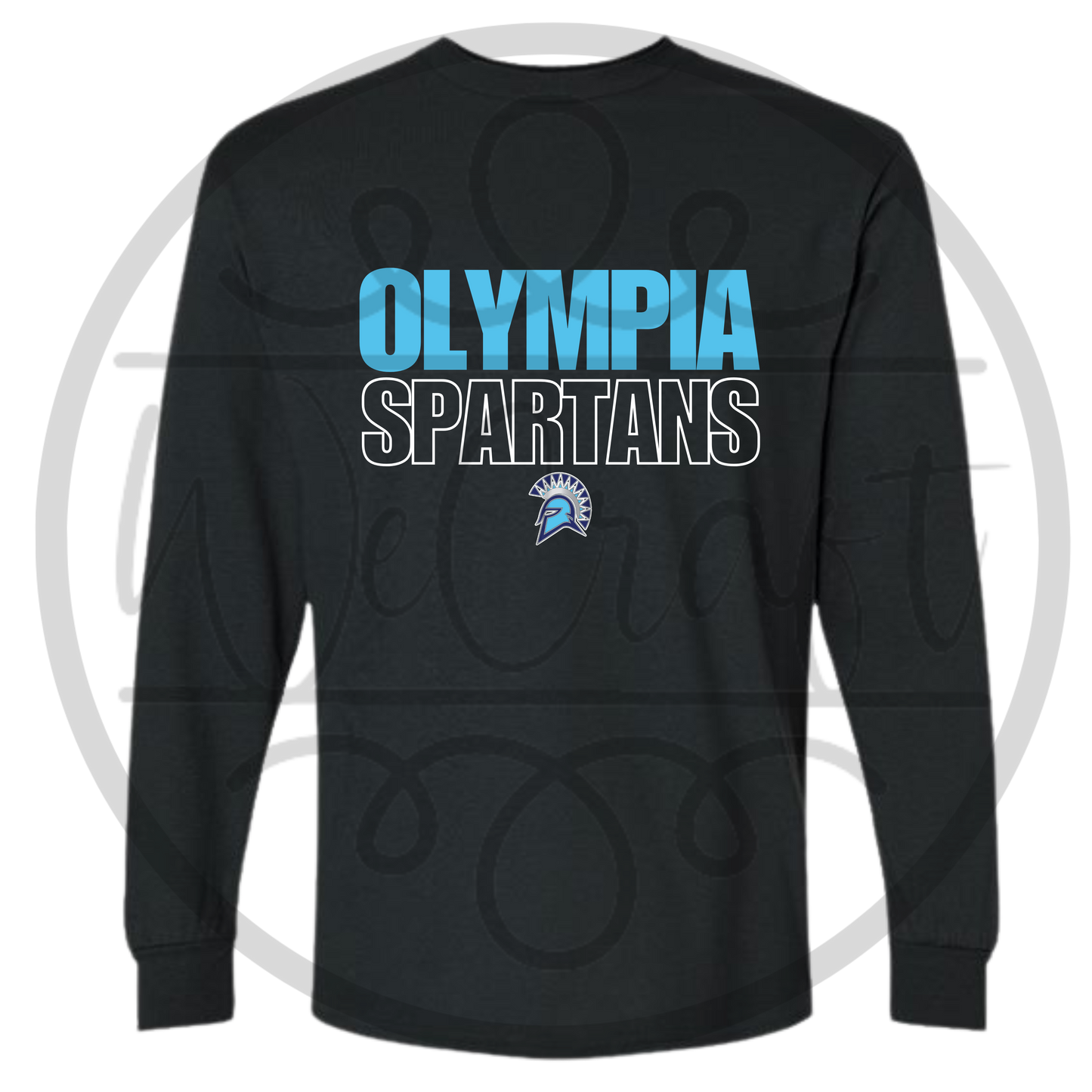 Spartans Outline LS Tee