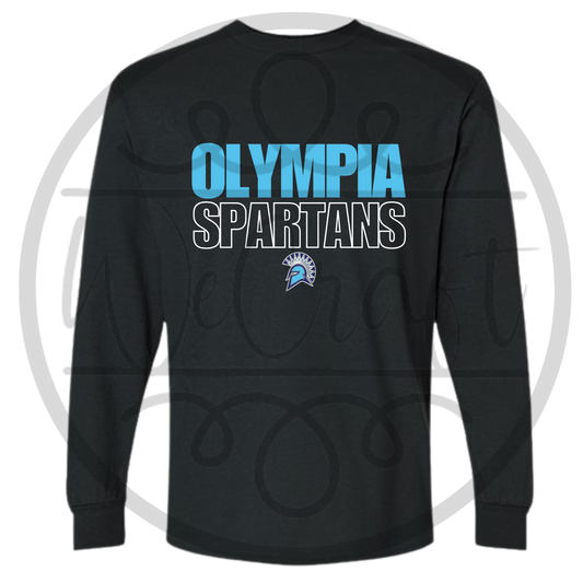 Spartans Outline LS Tee
