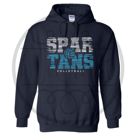 Spartans Etched Hoodie