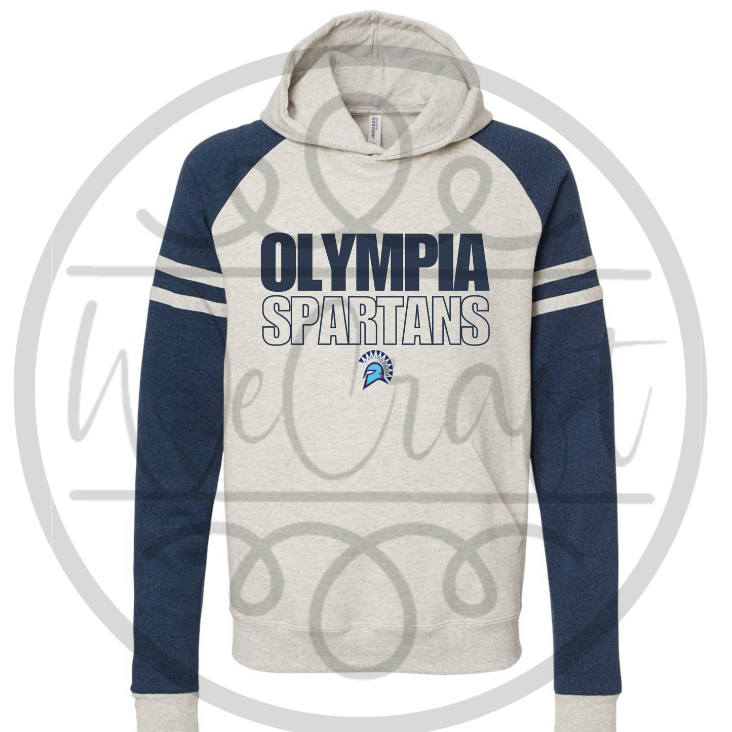 Spartans Outline Varsity Hoodie