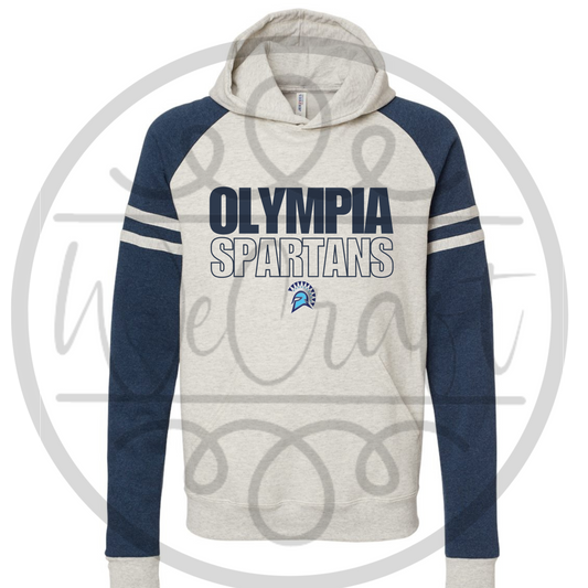 Spartans Outline Varsity Hoodie