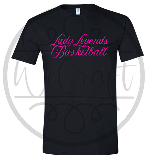 Lady Legends Script Tee