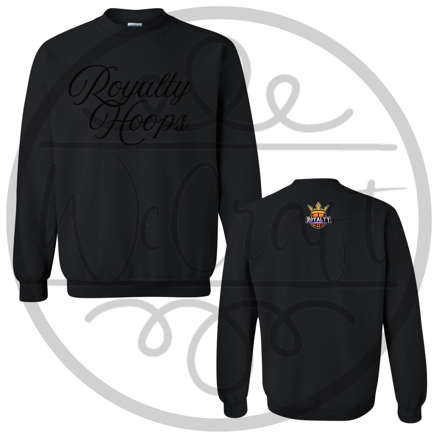 PUFF Black on Black Crewneck