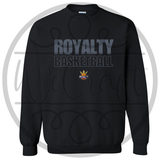 Royalty Outline Crew - Black