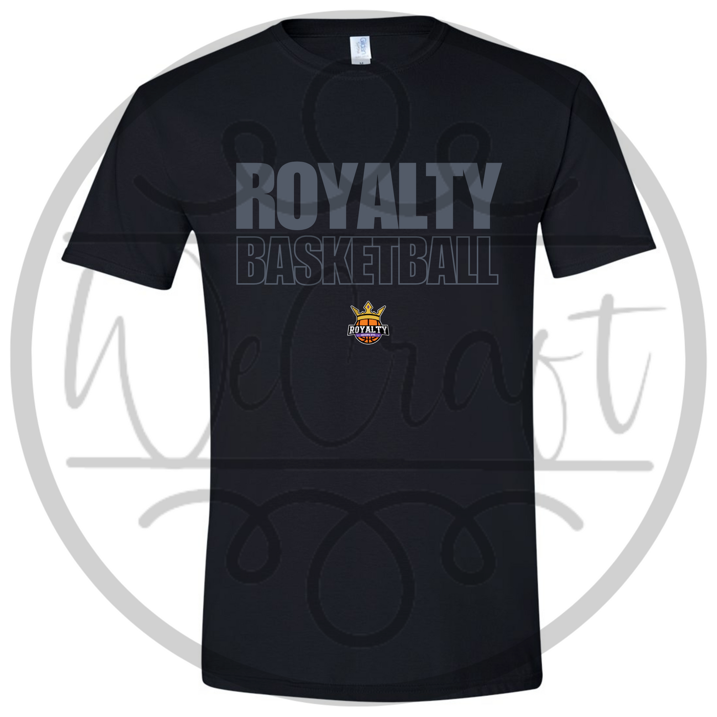 Royalty Basketball Outline Tee
