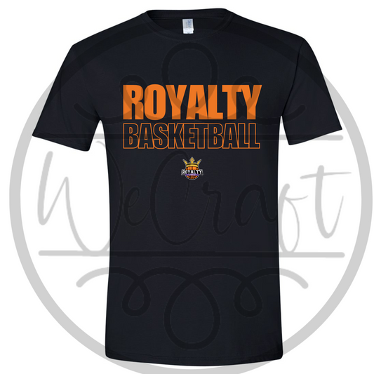 Royalty Basketball Outline Tee