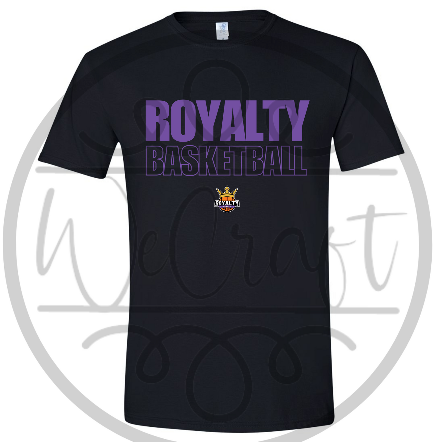 Royalty Basketball Outline Tee