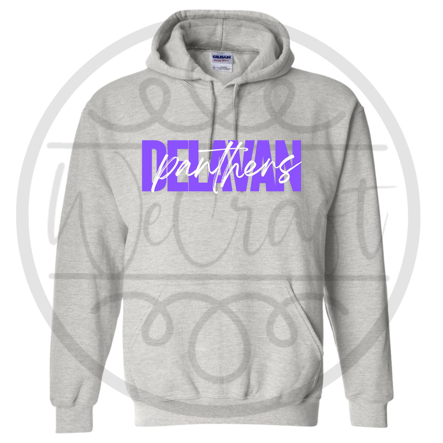 Panthers Cursive Hoodie
