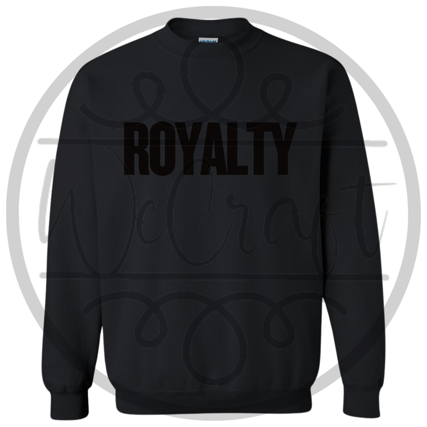 PUFF Black on Black Crewneck
