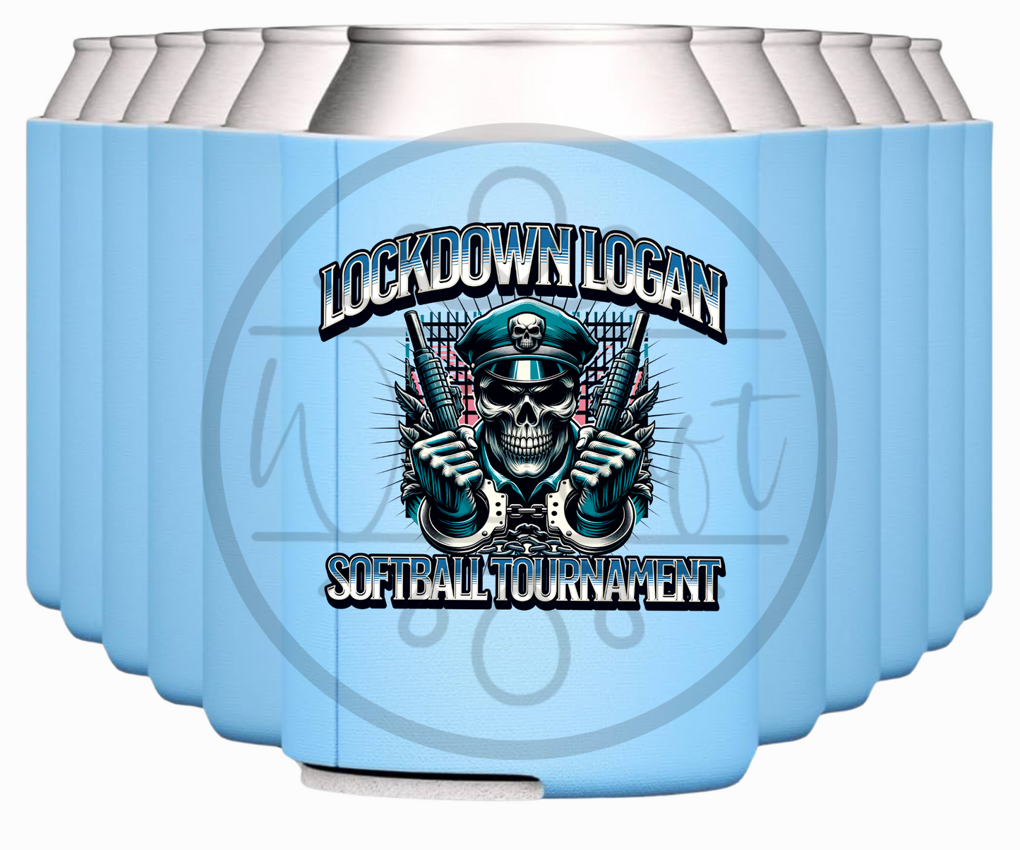 Logan Lockdown Koozie