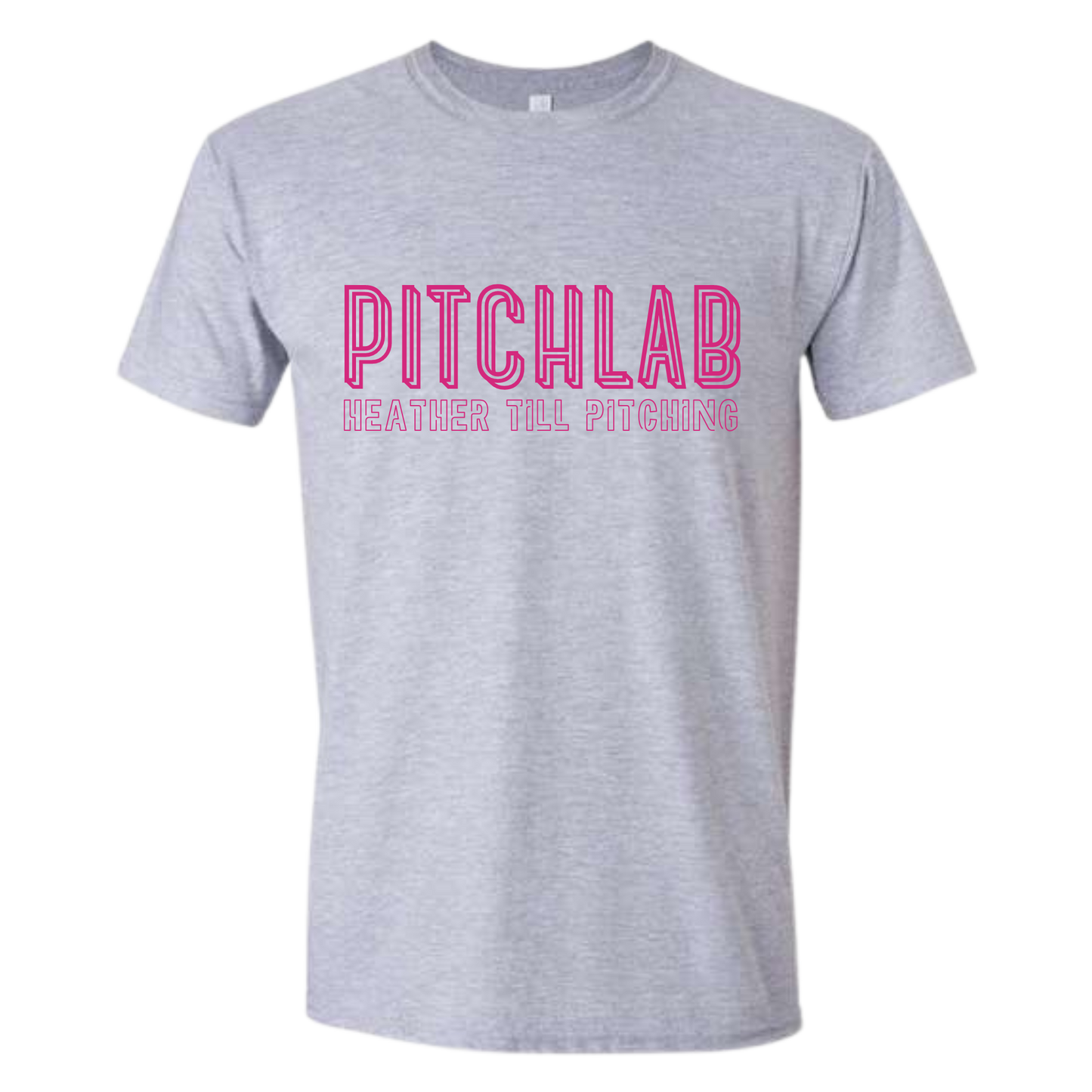 PitchLab Etch Gray Tee