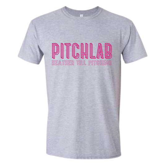 PitchLab Etch Gray Tee