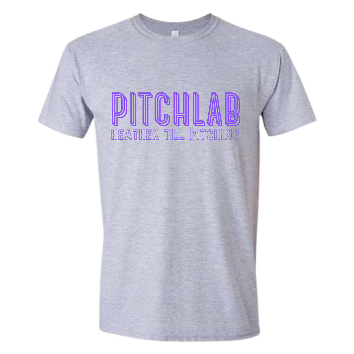 PitchLab Etch Gray Tee