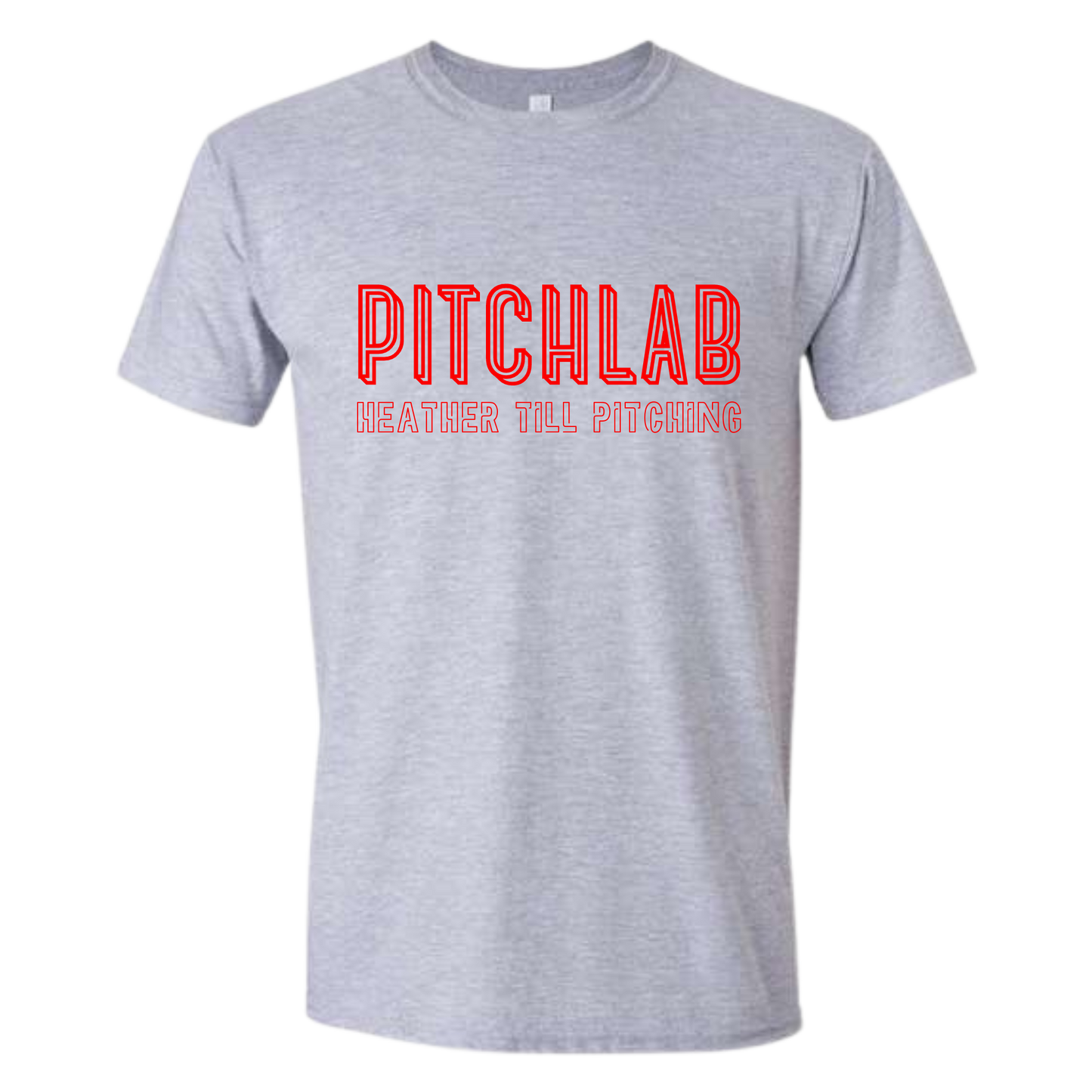 PitchLab Etch Gray Tee