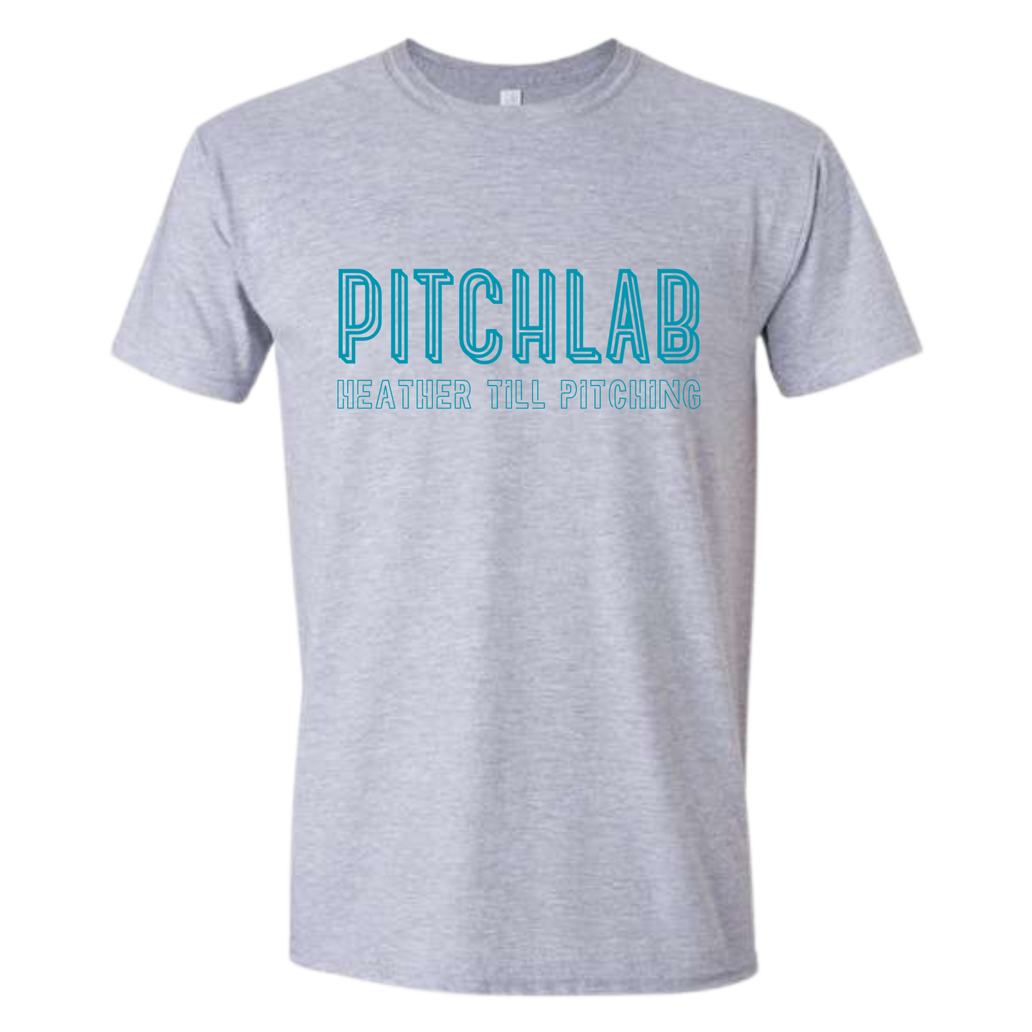 PitchLab Etch Gray Tee