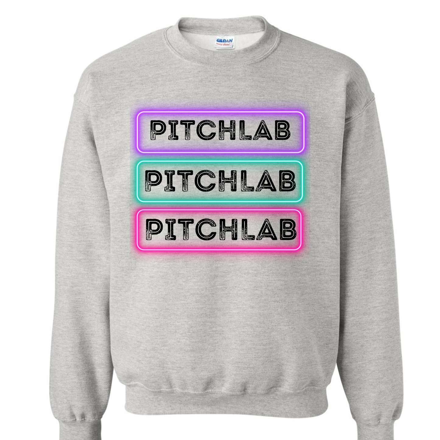 PitchLab Neon Sign Crewneck