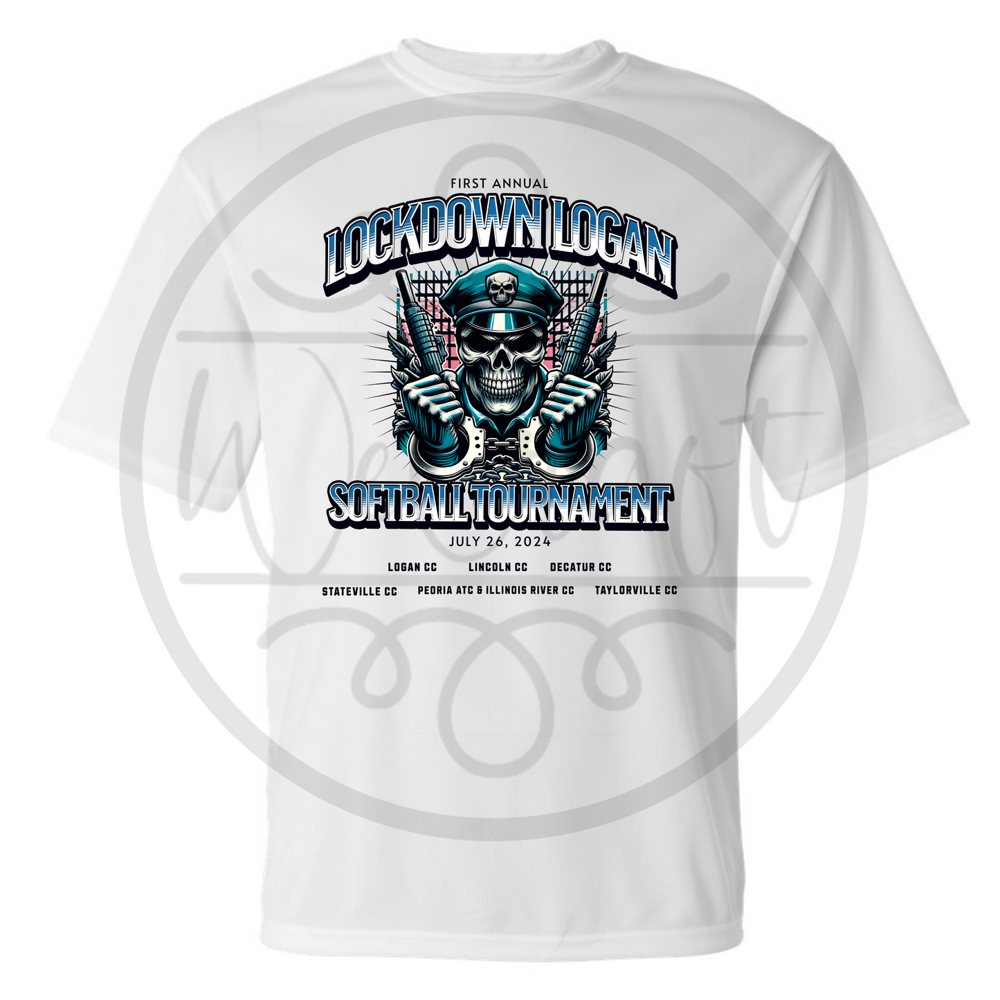 Lockdown Logan Softball Tournament T-Shirt