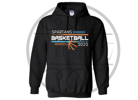 Etched Spartans Basketball