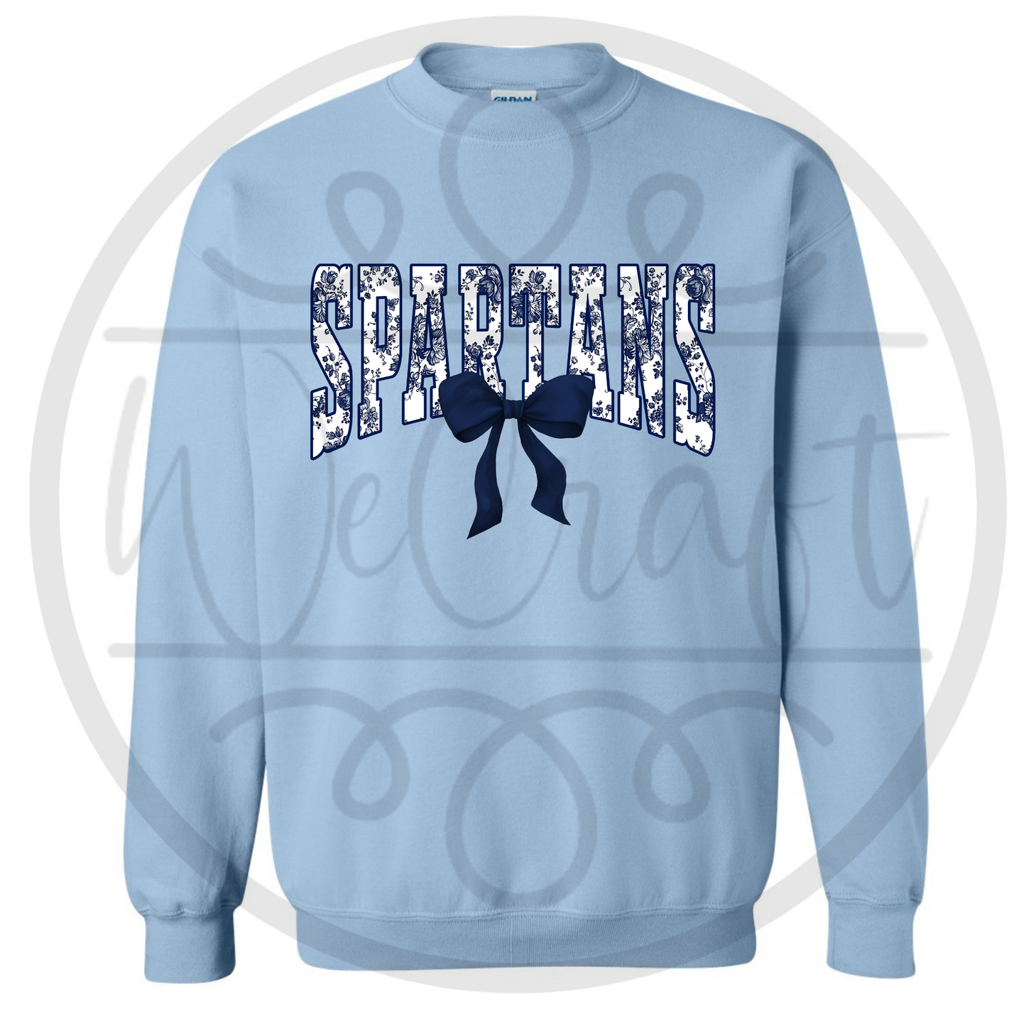 Spartans Bow Crewneck - Gilden 50/50