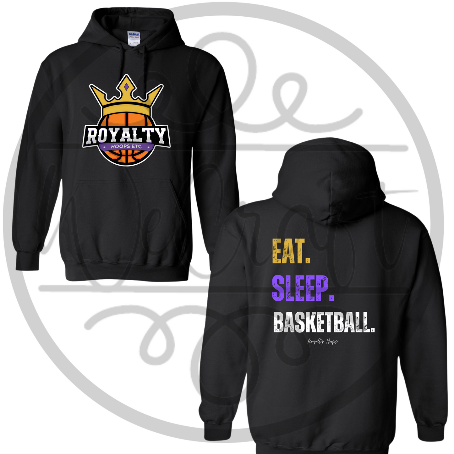 RH Eat Sleep Basketball Hoodie
