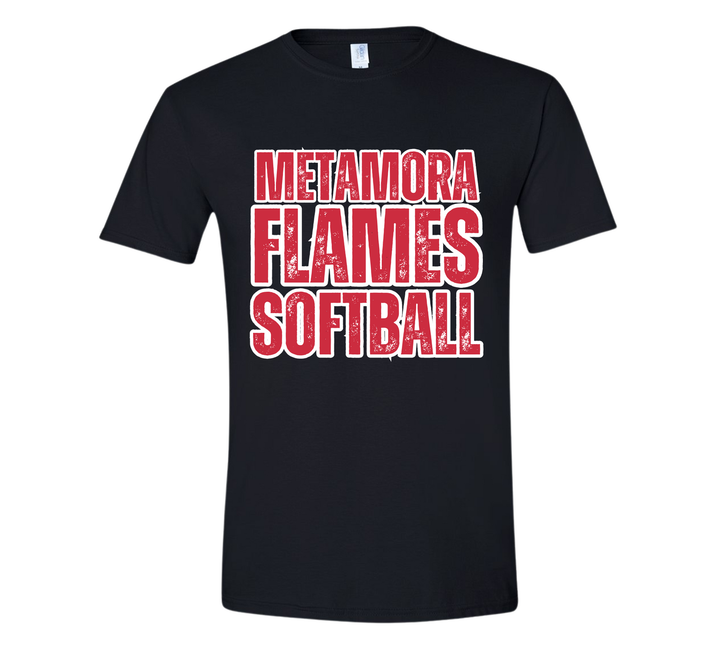 Gilden Unisex Softstyle T-Shirt - Black