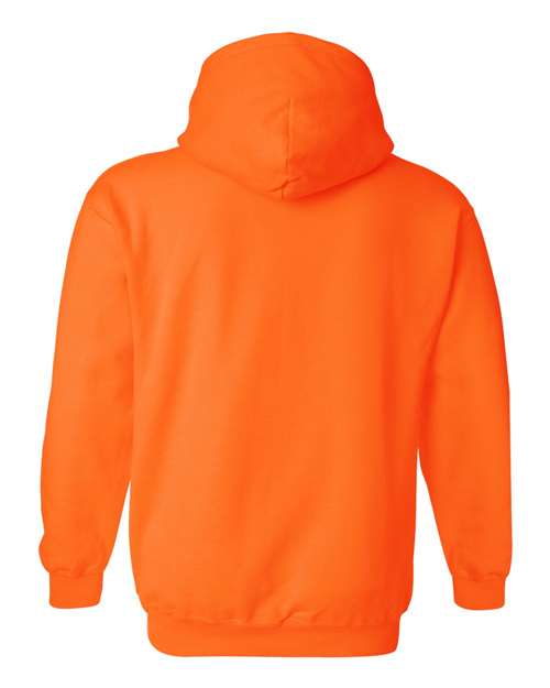 Adult Unisex 50/50 Neon Orange Hoodie