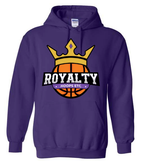 Adult Unisex 50/50 Purple Hoodie