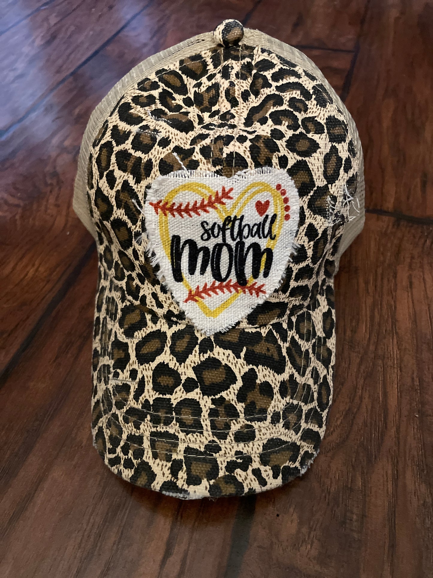 Custom Design Distressed Ponytail Hats