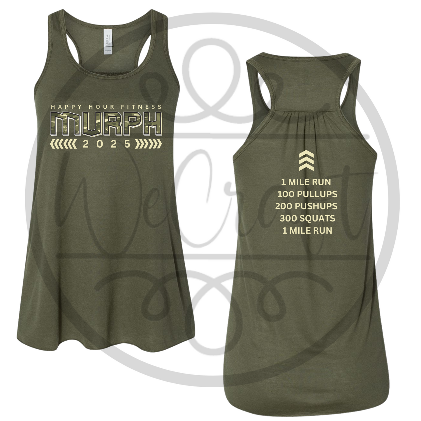 MURPH '25 Muscle Flowy Tank