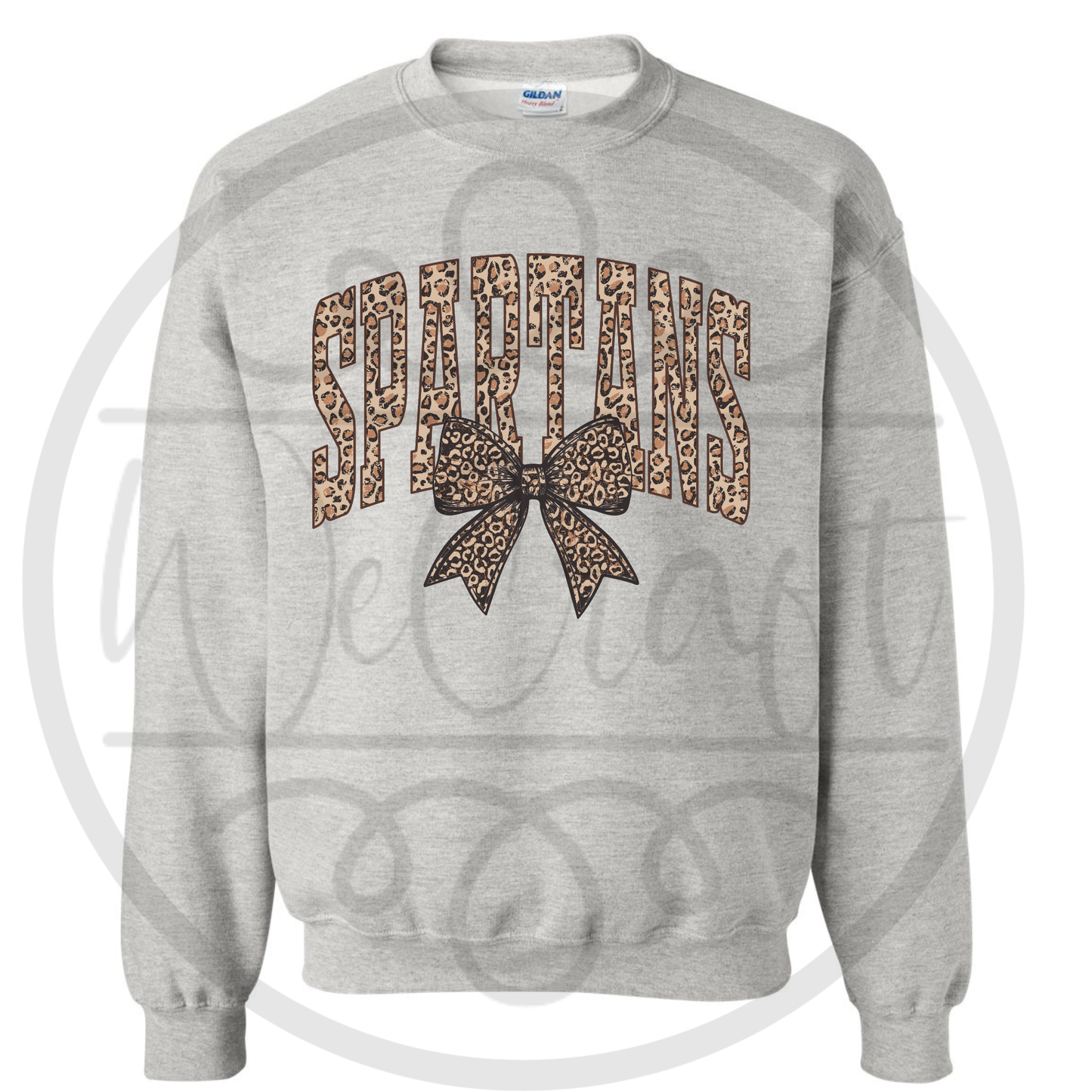Spartans Leopard Crewneck