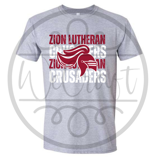 Zion Lutheran Stacked Tee