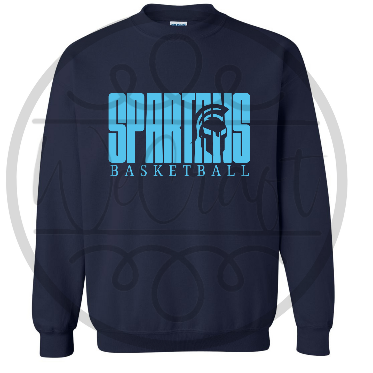 Spartans Capital Basketball Crewneck