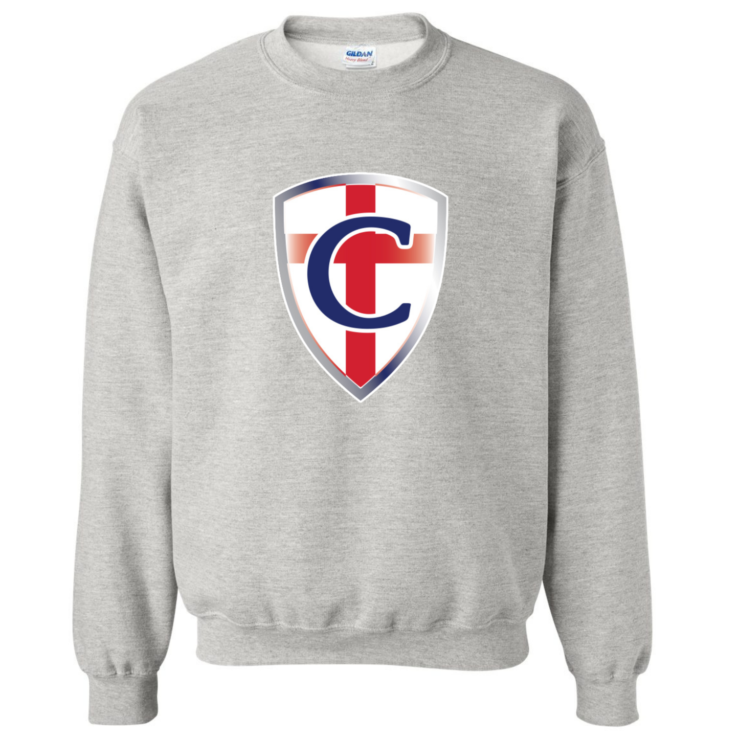 Sport Gray Crewneck - 4 Logo Designs!