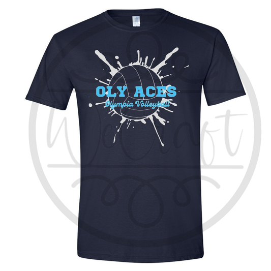 Oly Aces Logo Tee