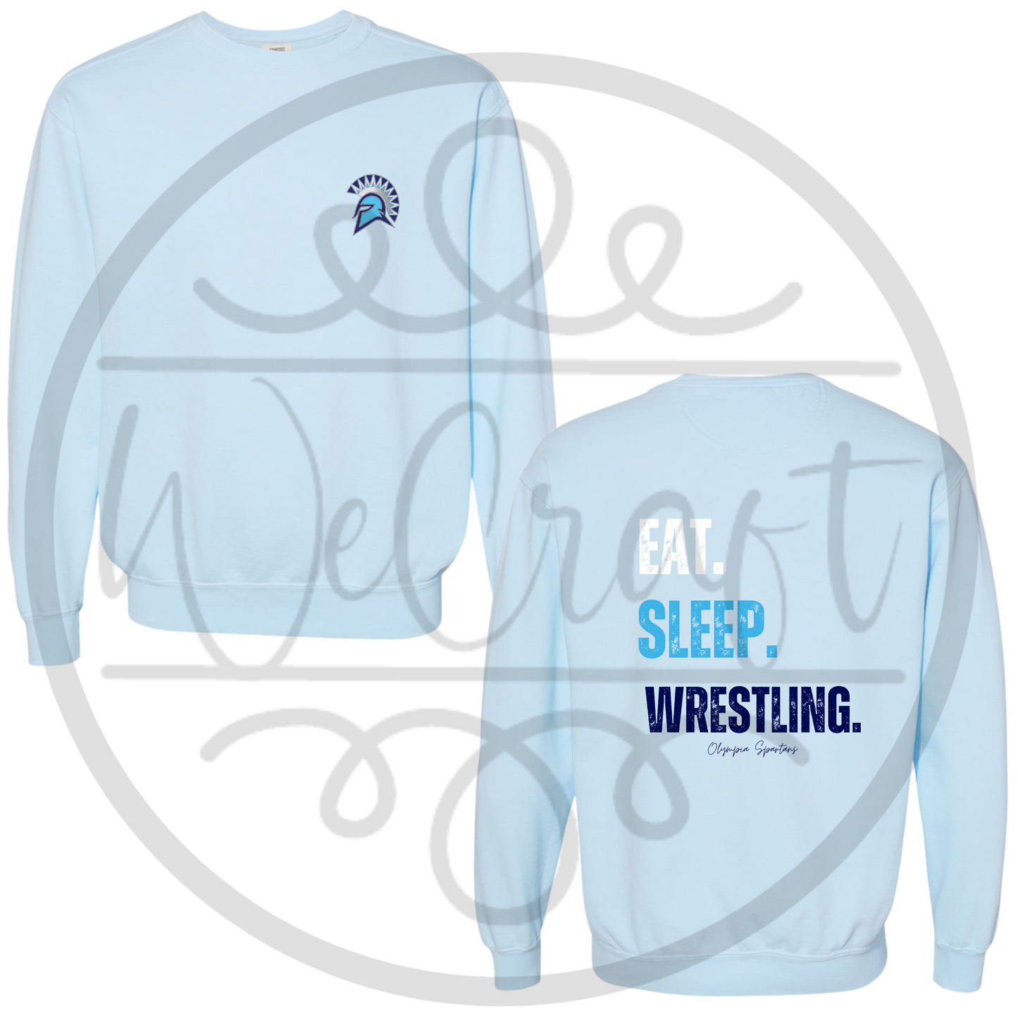 Comfort Colors - Eat. Sleep. Crewneck