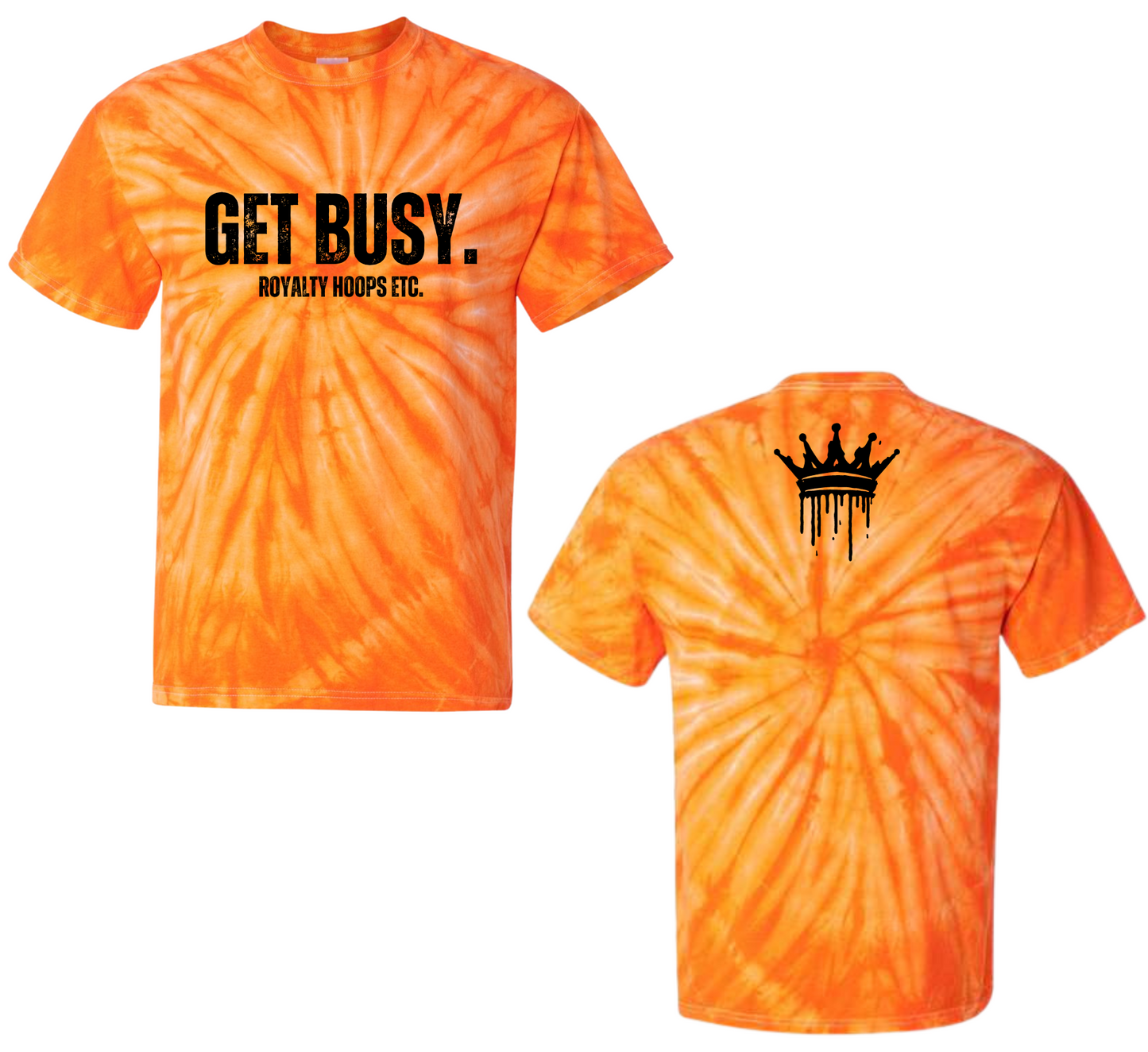 Get Busy Orange Tee