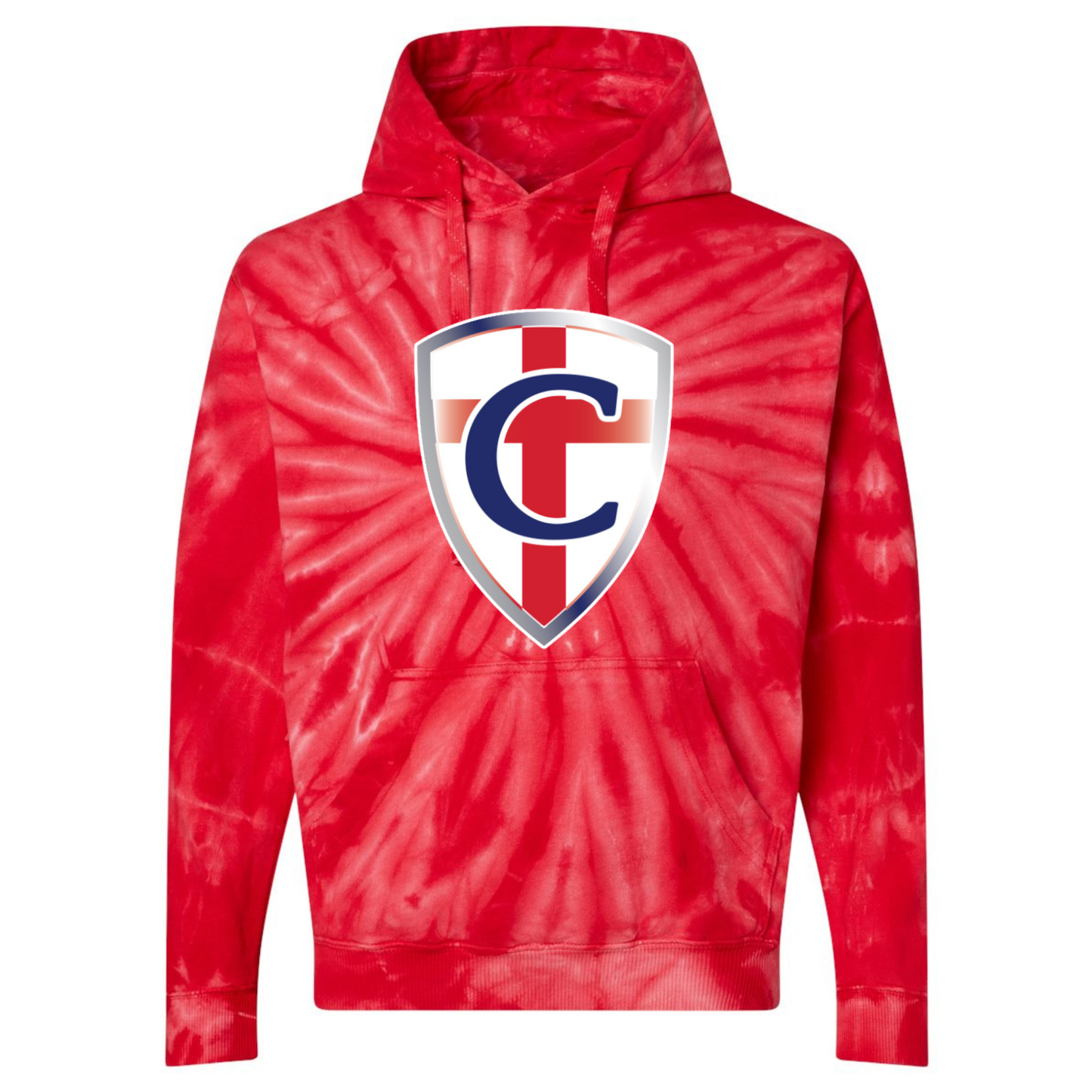 Crusaders Tie Dye Hoodie - Two Designs!