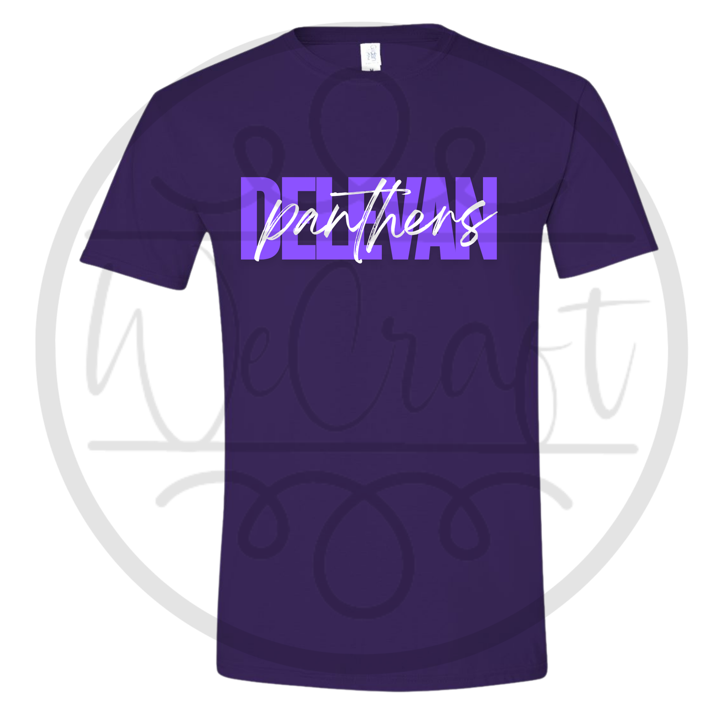 Panthers Cursive Tee