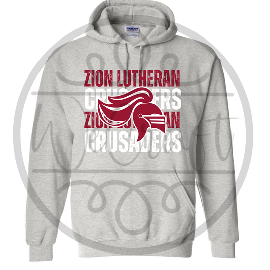 Zion Lutheran Stacked Hoodie