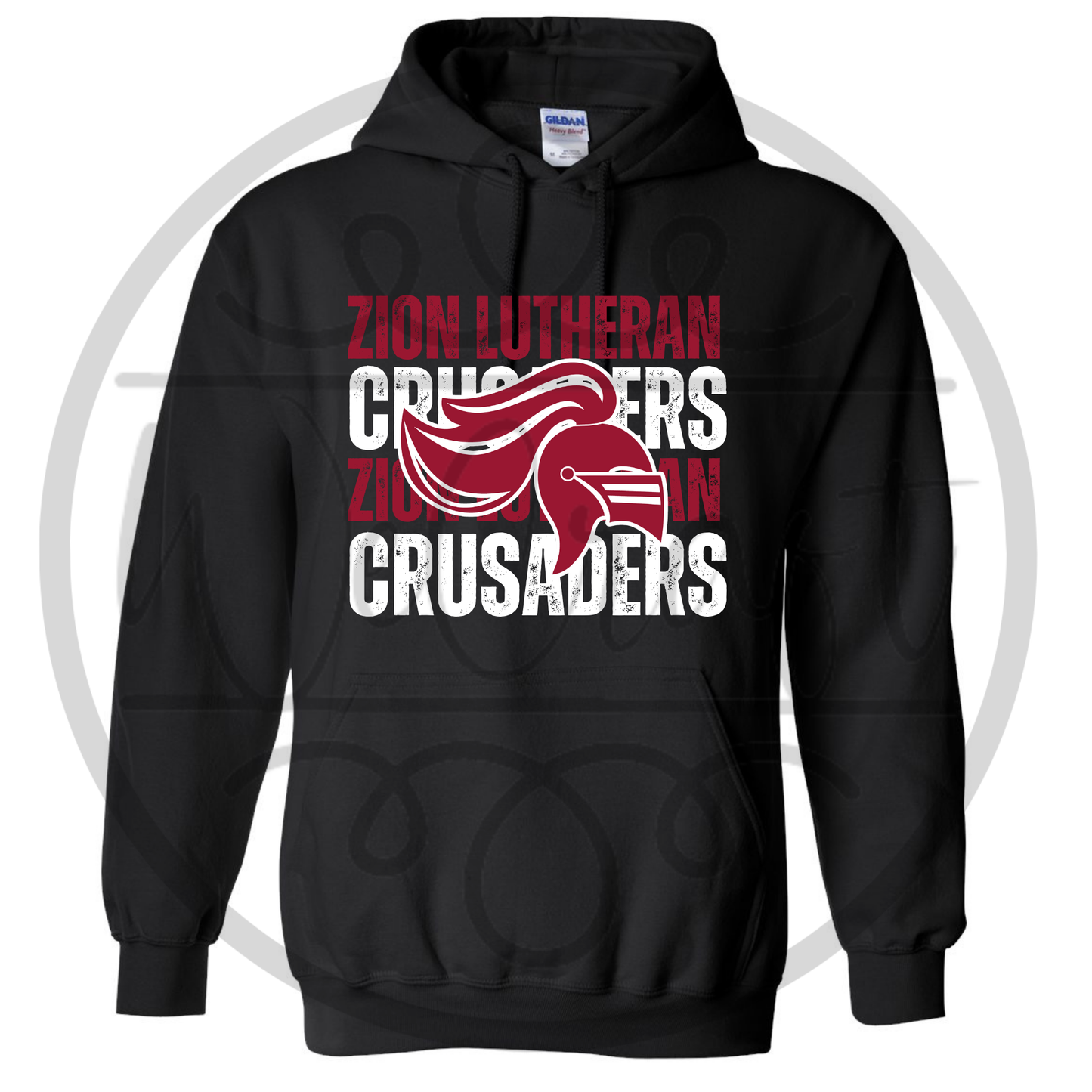 Zion Lutheran Stacked Hoodie