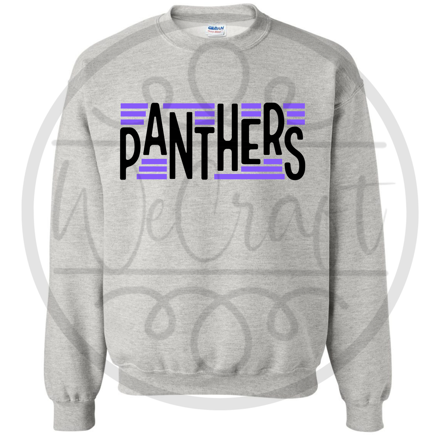 Panthers Capital Crewneck
