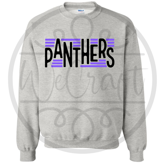 Panthers Capital Crewneck