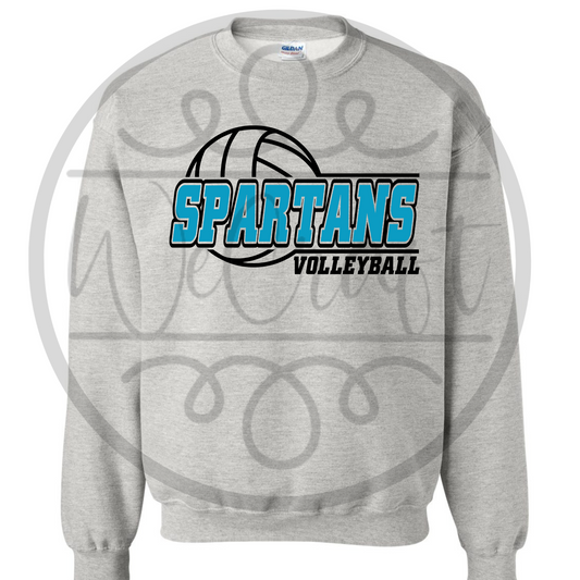 Spartans VB Crewneck