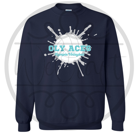 Oly Aces Logo Crewneck