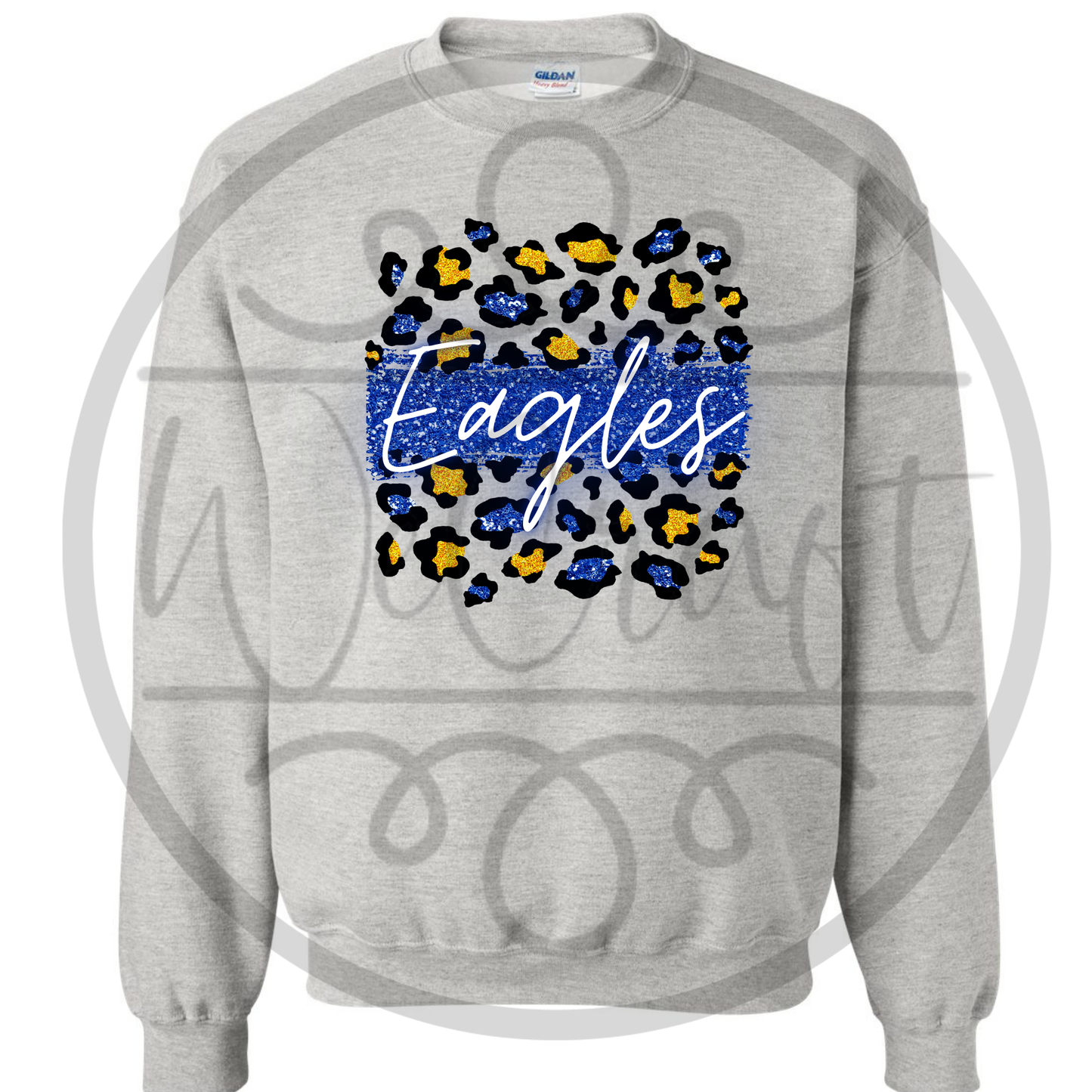 Eagles Leopard Crewneck