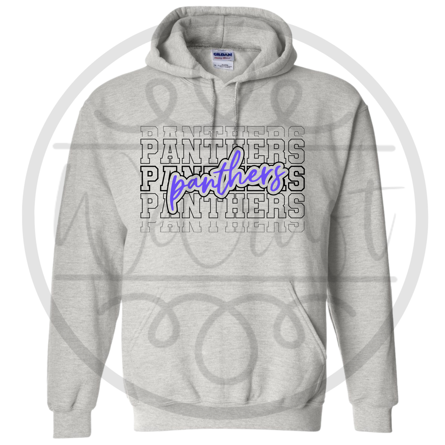 Panthers Gray Hoodie - 5 designs!